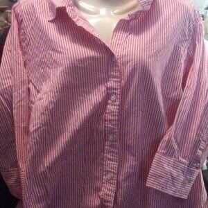 KIm Rogers button up blouse size 1X